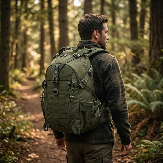40L Tactical Backpack for Camping & Hiking – Waterproof Molle Rucksack