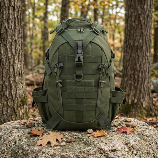 40L Tactical Backpack for Camping & Hiking – Waterproof Molle Rucksack