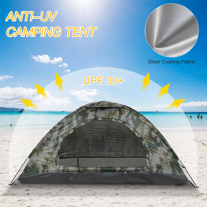 1-2 Person Ultralight Camping Tent Portable Hiking Tent